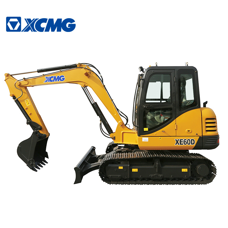 XCMG official XE60D China new 6 ton small escavator machine for sale